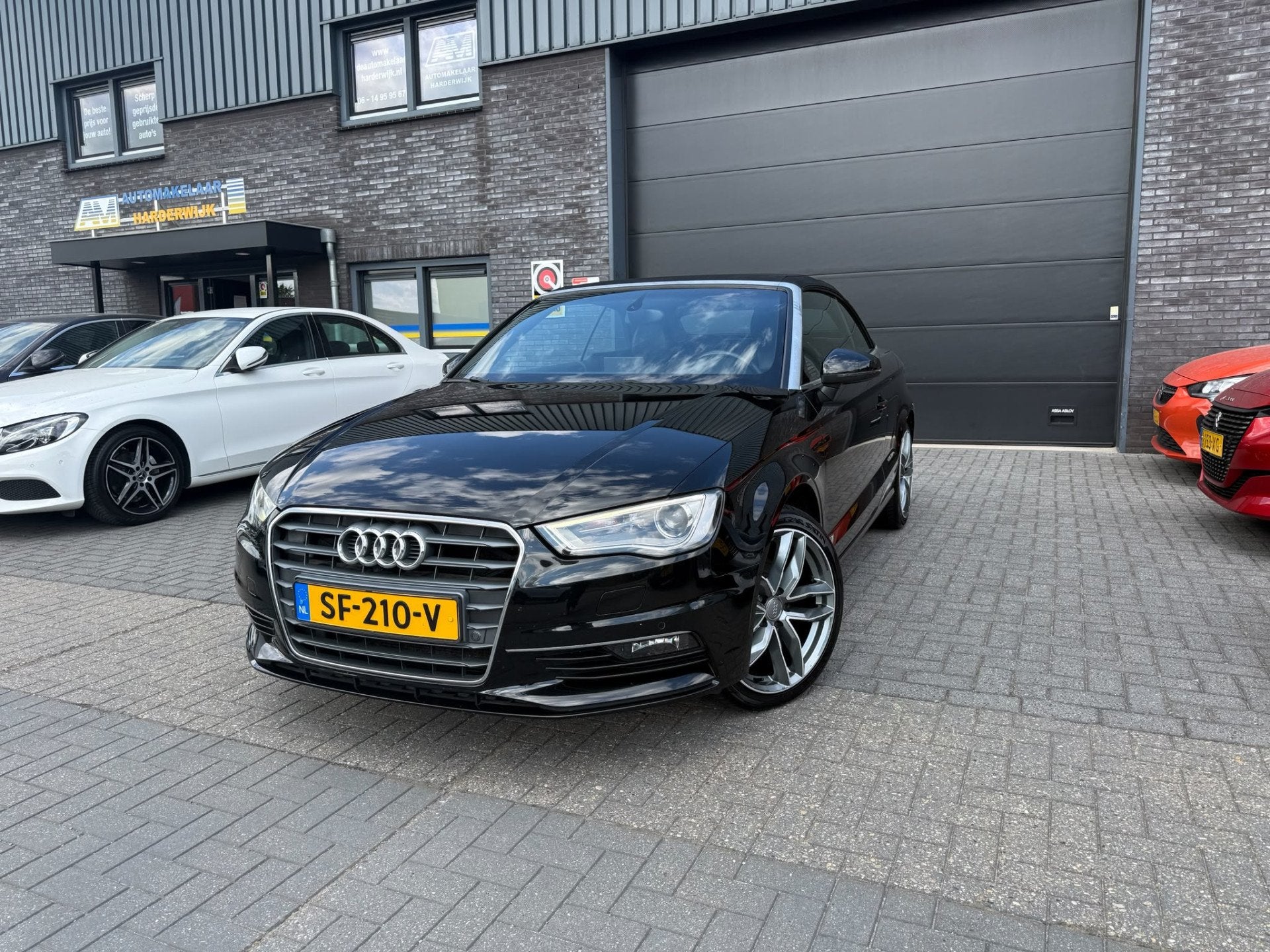 Audi A3 Cabriolet 1.4 TFSI CoD Ambition Pro Line S Open Days, Voorwielaandrijving, Gebruikt, 4 cilinders, Leder en Stof
