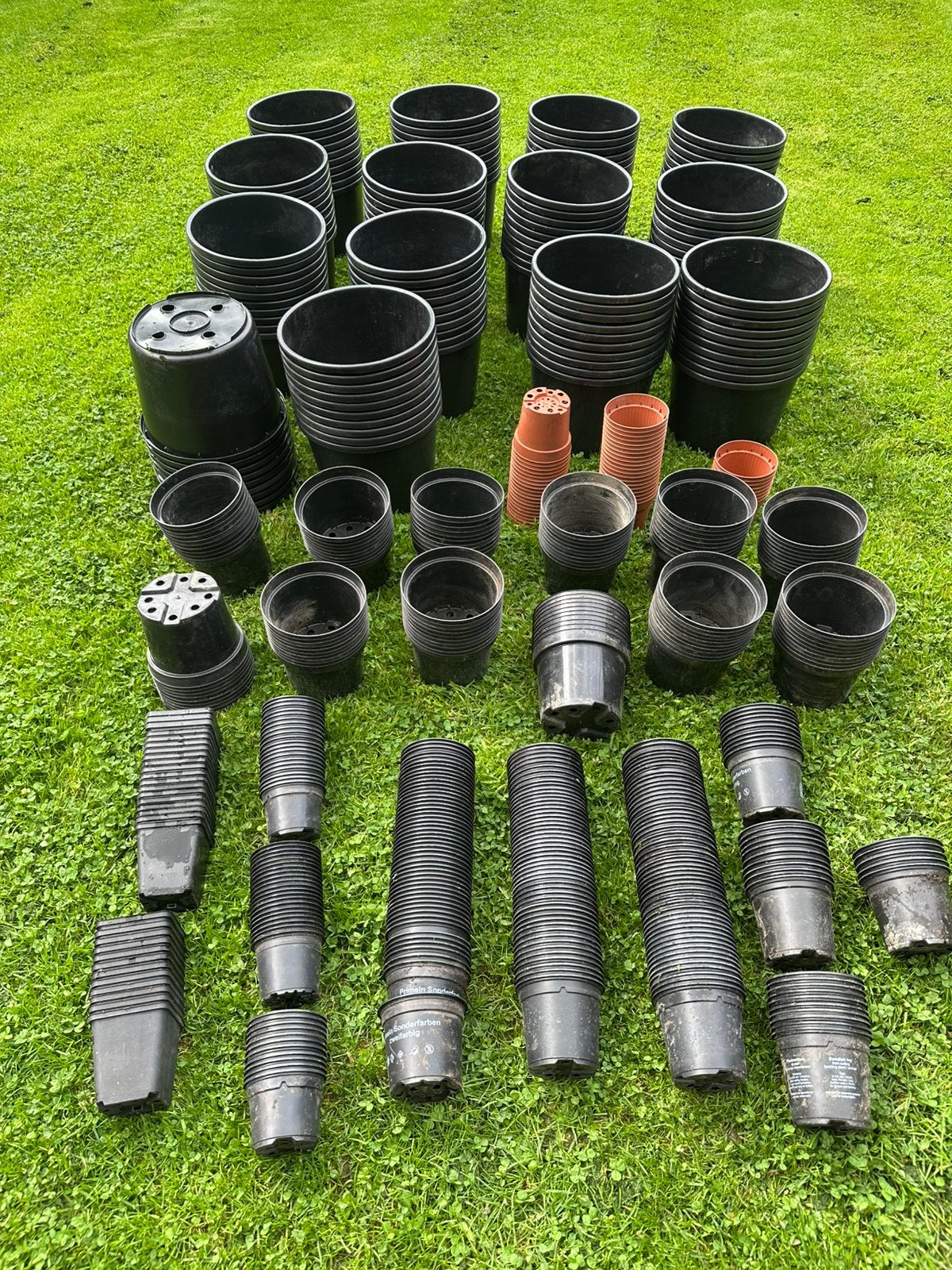 Nieuw Party bloempotten stekpotten diam 9-26 x H 7-20cm 550x, Tuin en Terras, Kunststof, Rond, Nieuw, Ophalen of Verzenden