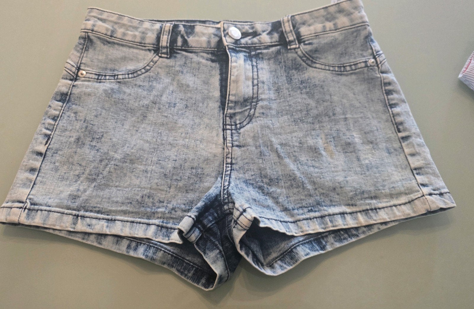 Clockhouse High Waist Denim Shorts Maat 36, Kort, Blauw, Nieuw, Ophalen of Verzenden