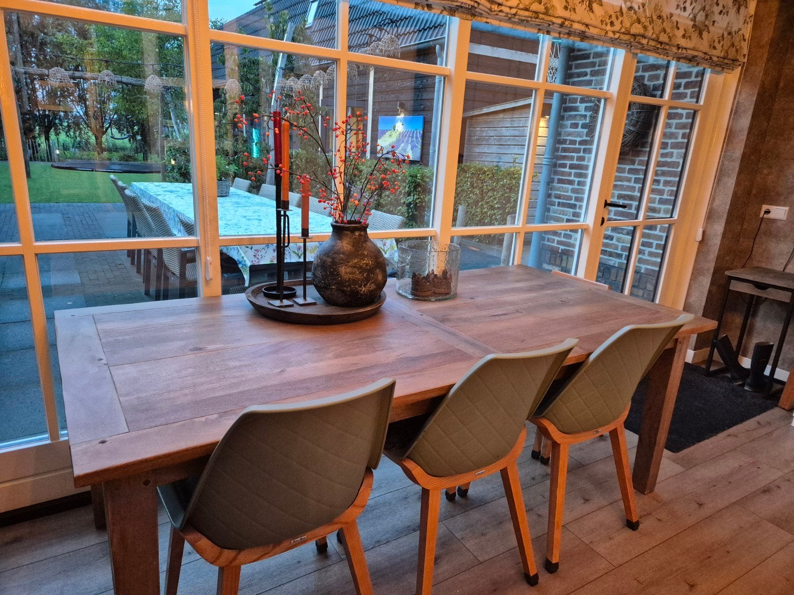 Eetkamertafel Beacon Hill Riviera Maison!, Ophalen, 200 cm of meer, 50 tot 100 cm, Zo goed als nieuw