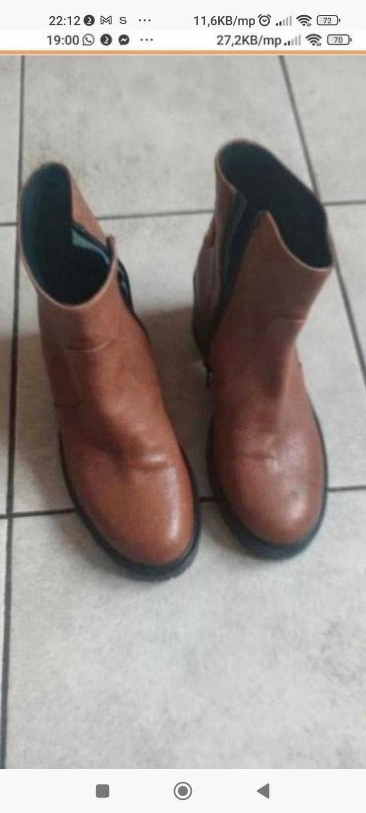 Roberto d' Angelo bruin laarzen maat 37, Ophalen of Verzenden, Zo goed als nieuw, Bruin, Boots