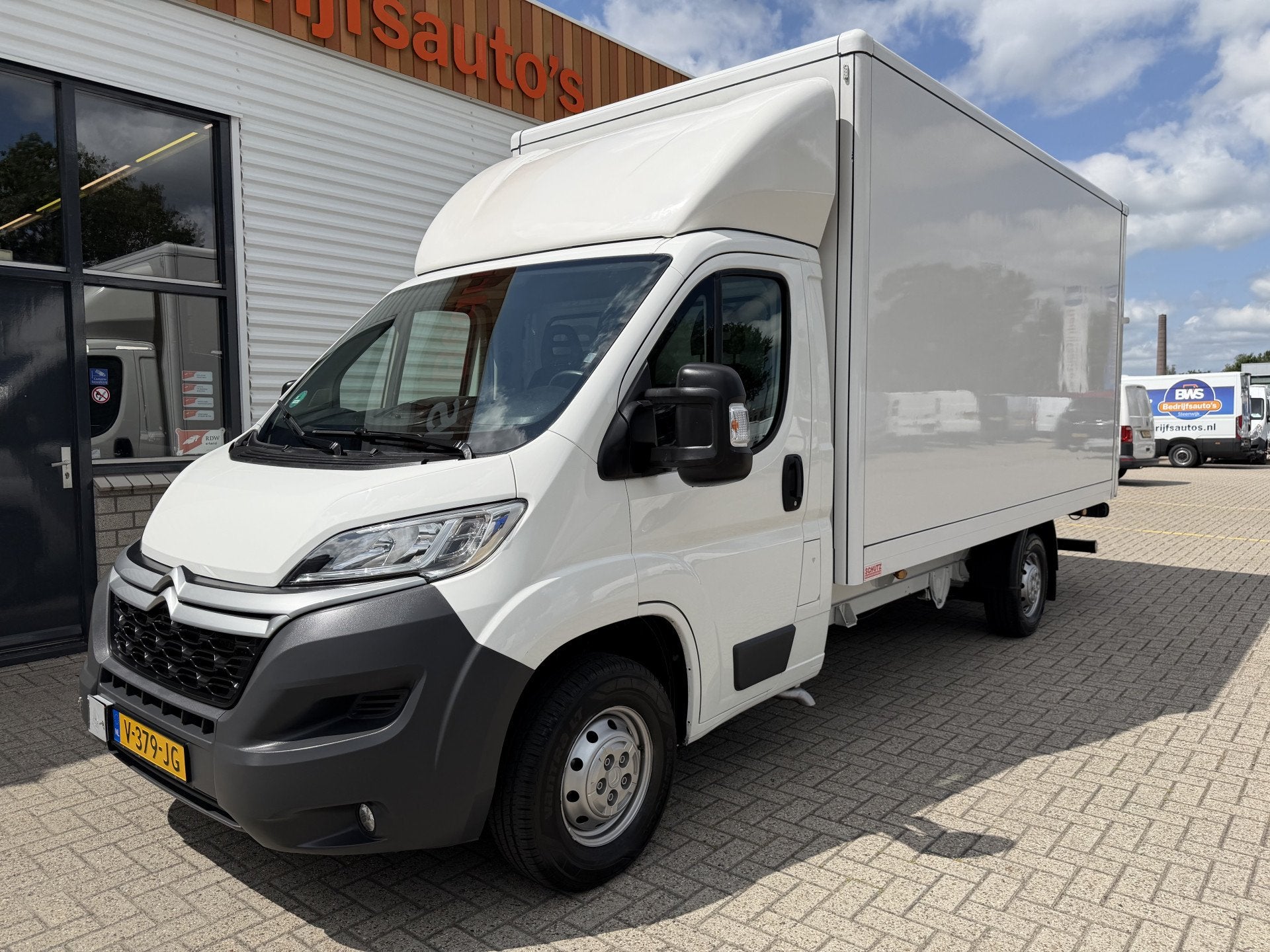 Citroën Jumper 35 2.2 HDI L3 bakwagen met laadklep / vaste, Voorwielaandrijving, Euro 5, Stof, Gebruikt