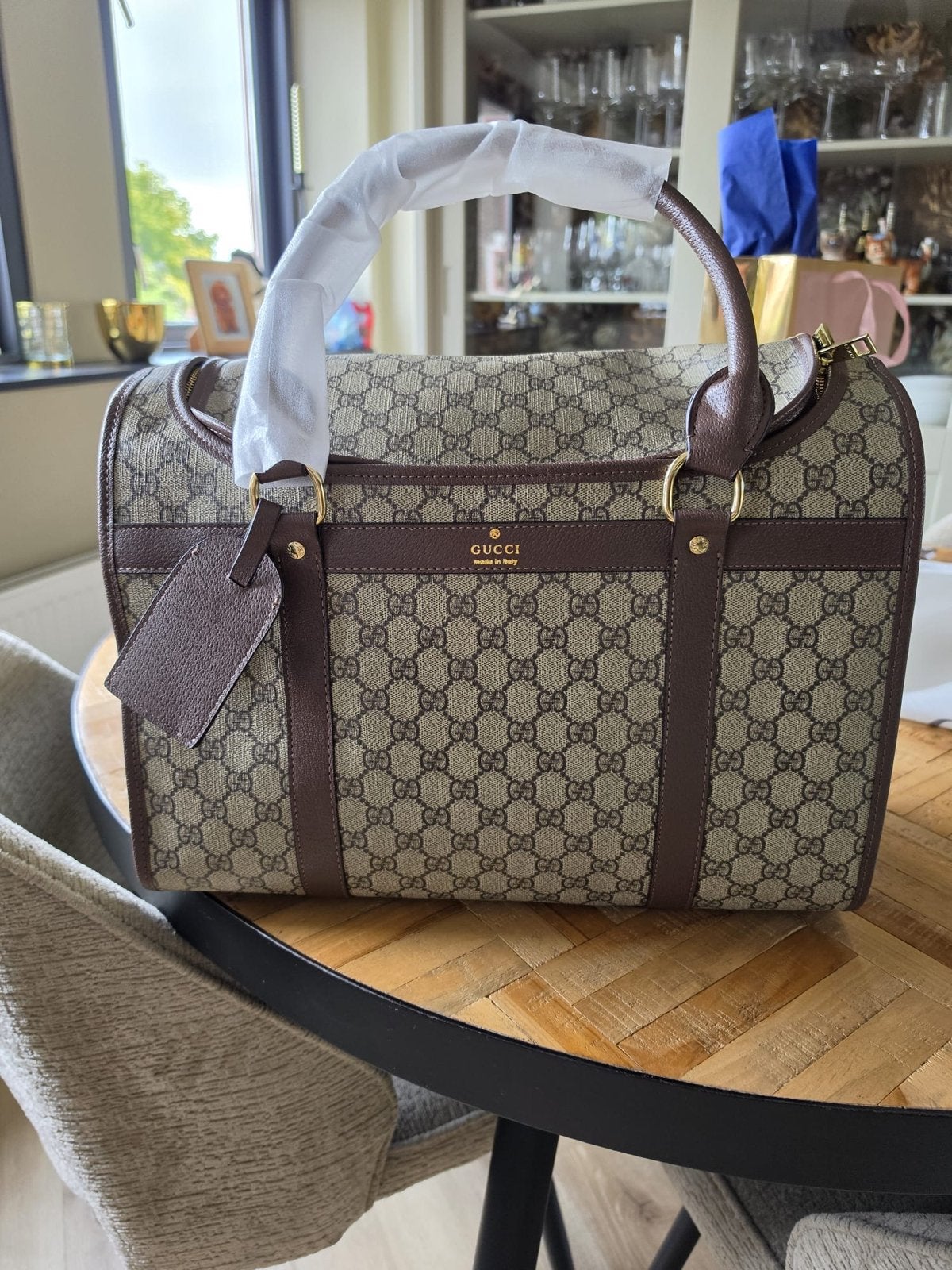 Gucci honden tas NIEUW!!!, Dieren en Toebehoren, Ophalen of Verzenden, Nieuw