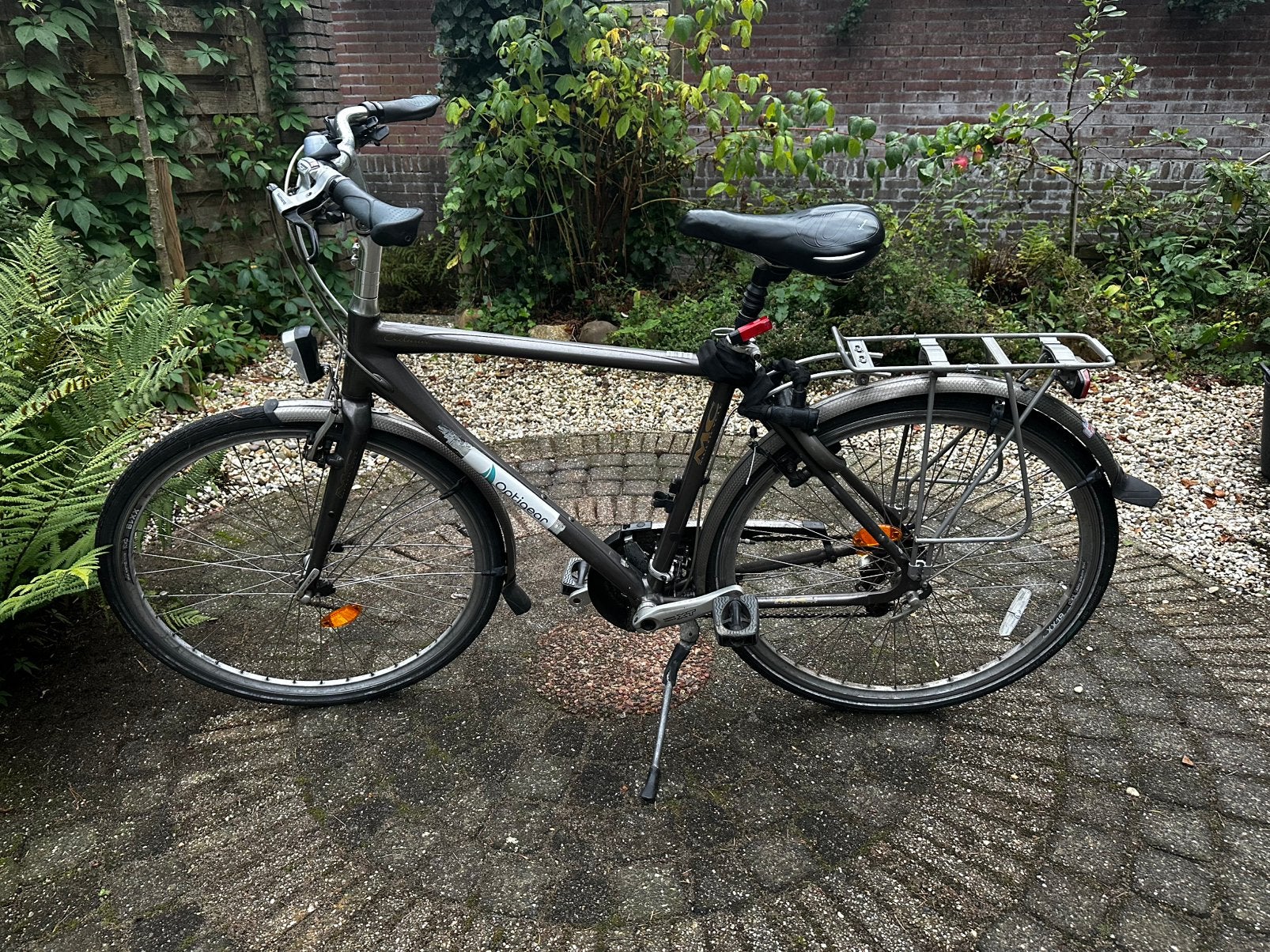 Heren fiets Mc multicycle opknapper!, Gebruikt, Velgrem, Versnellingen, 49 tot 53 cm