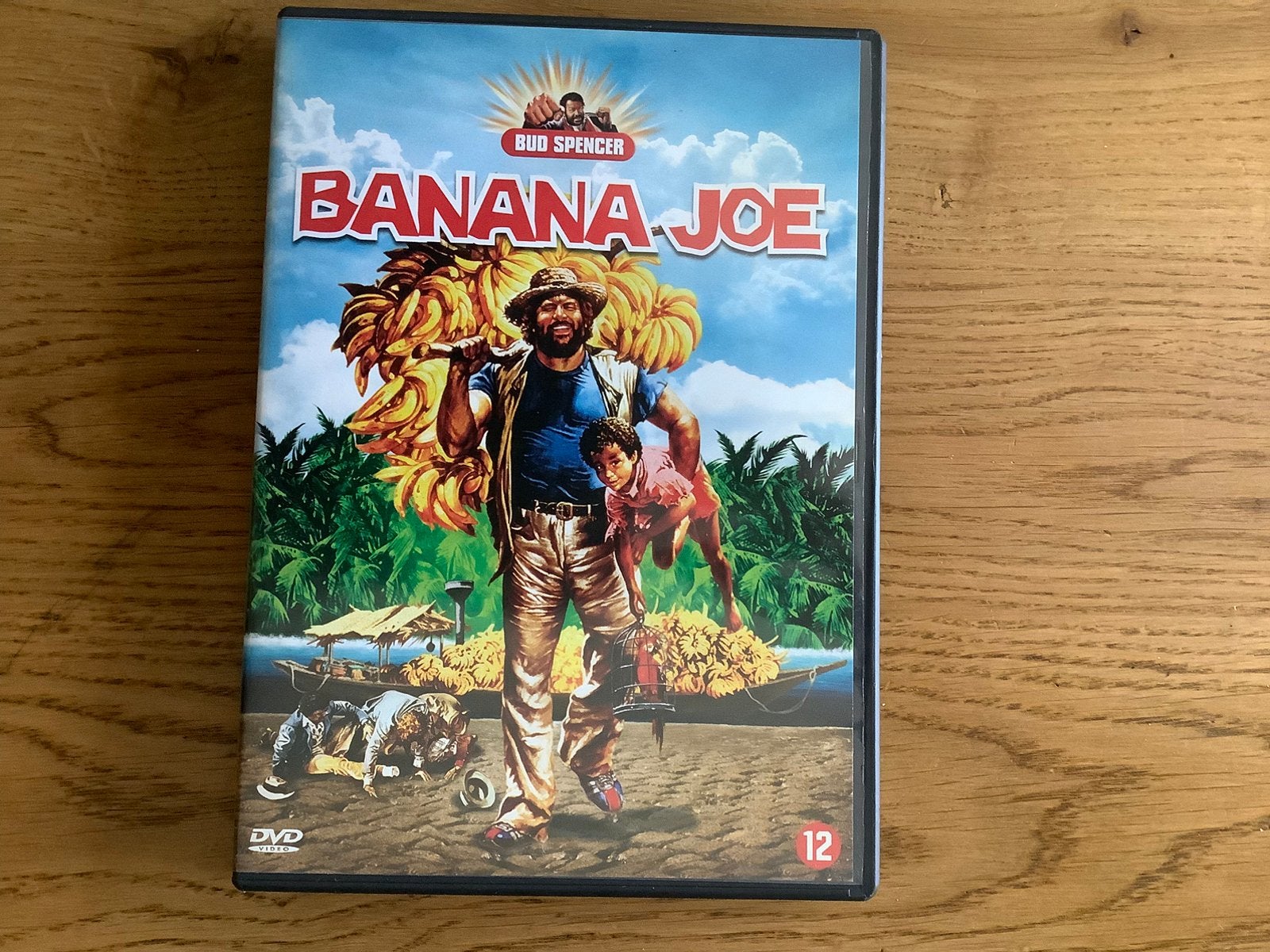 1). BANANA JOE, met Bud Spencer, Marina Langner (1982)., Alle leeftijden, Ophalen of Verzenden, Zo goed als nieuw, Actiekomedie