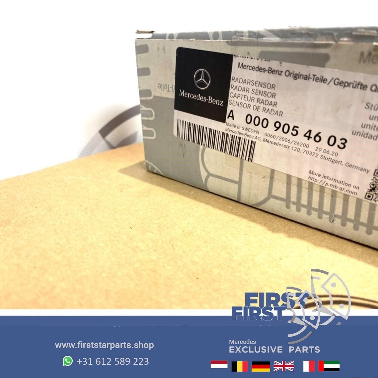 A0009054603 Radar sensor afstand distance control collision, Gebruikt, -, Ophalen of Verzenden, -
