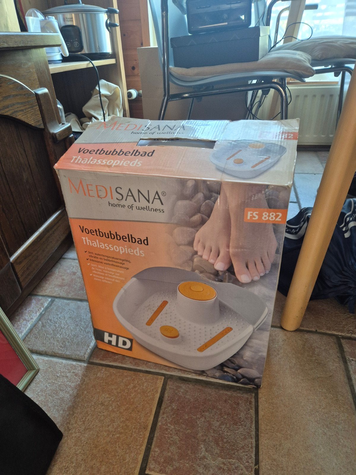 Medisana Foot Spa voetenbad, Ophalen of Verzenden, Zo goed als nieuw, Apparaat