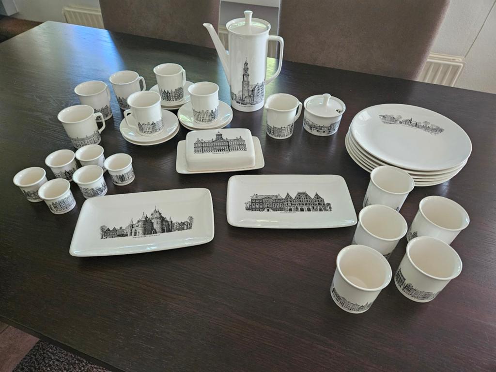 Villeroy & Boch Amsterdamse Grachten Servies, Ophalen