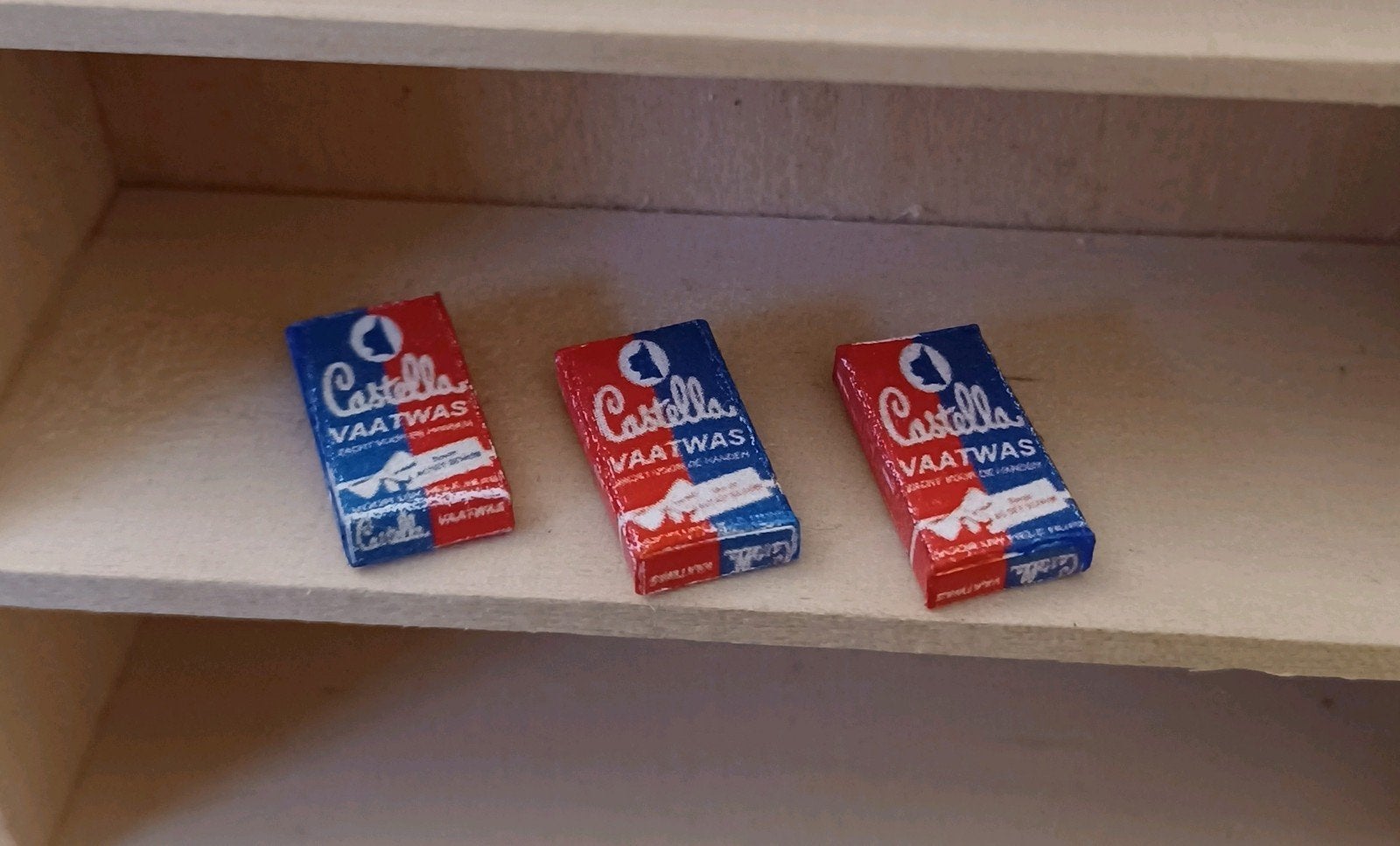 Castellla vaatwas 1:12, Verzamelen, Poppenhuizen en Toebehoren, Ophalen of Verzenden, Poppenhuis