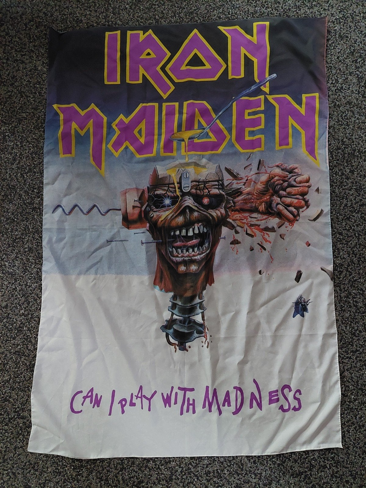 Iron Maiden vlag, Ophalen of Verzenden