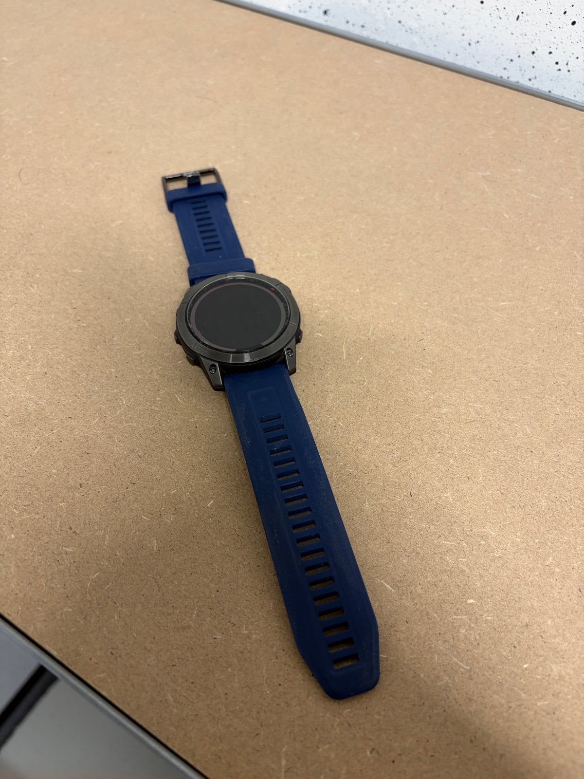 Garmin Fenix 7X Solar - Robuust GPS-sporthorloge, Afstand, Blauw, Ophalen of Verzenden, Zo goed als nieuw