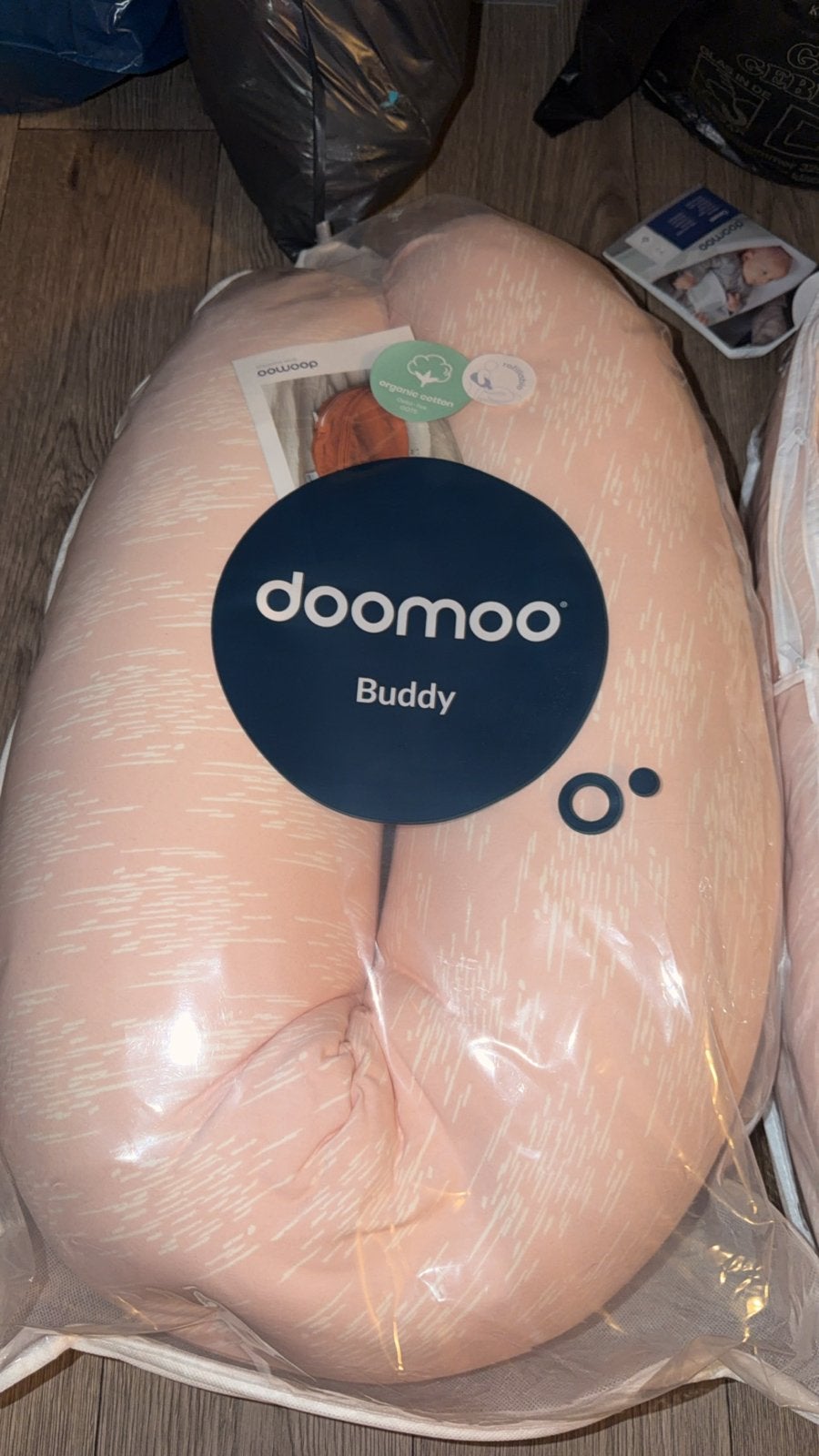 Doomoo baby nestje en zwangerschapskussen, Ophalen, Zo goed als nieuw
