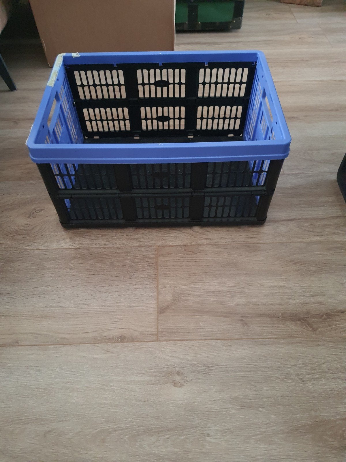 handig boodschappen kratje, Ophalen, Zo goed als nieuw, Doos, Opvouwbaar