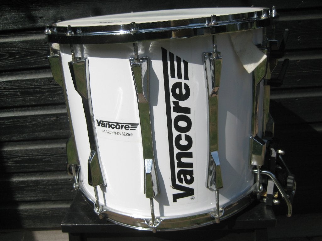 Marching Vancore Snare met dubbele snaar mechanisme, Ophalen of Verzenden, Gebruikt, Trommel