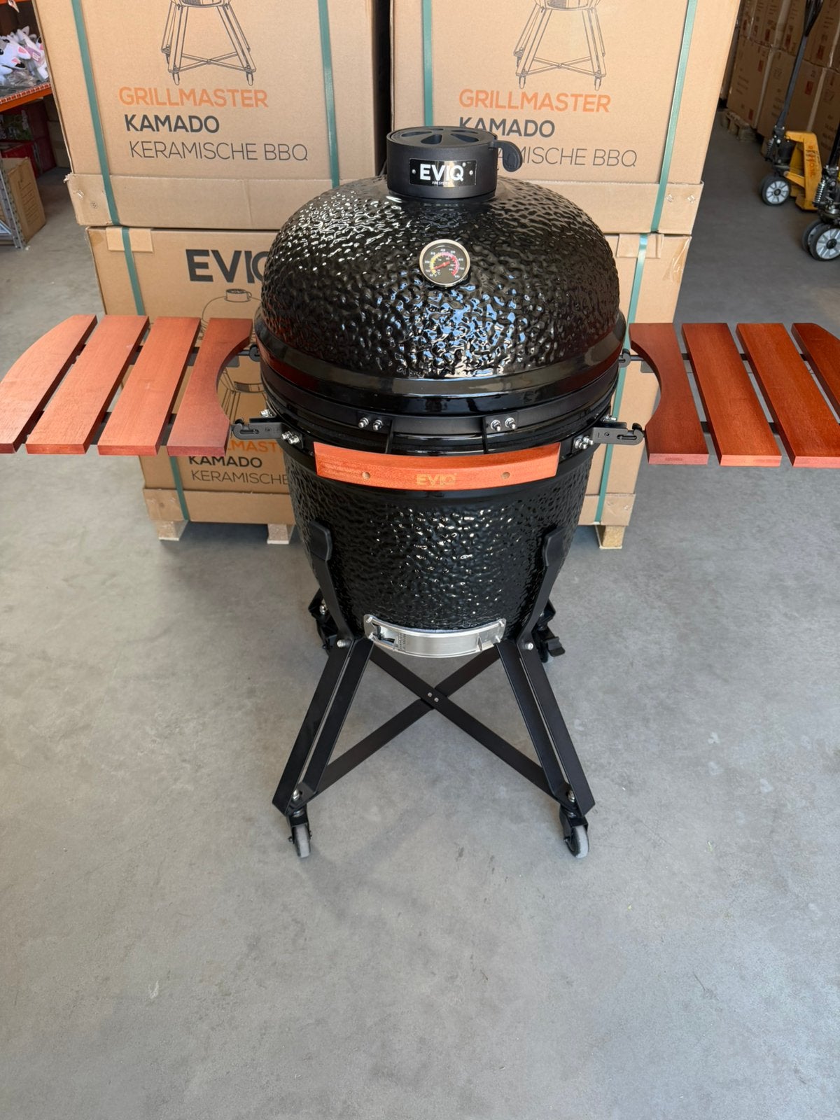 Foto 5 van Eviq ceramische bbq kamado 21 inch