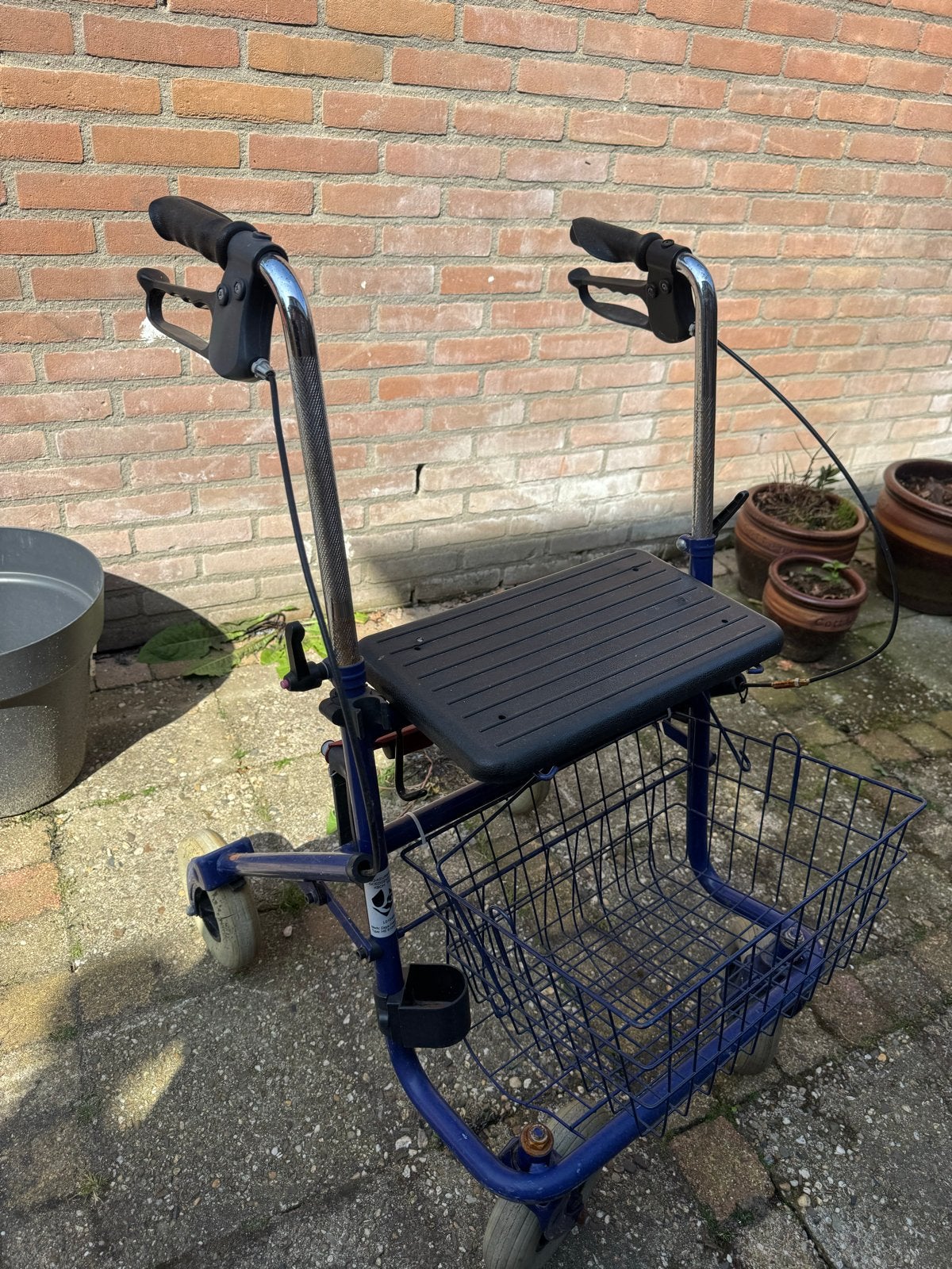 Rollator, Ophalen, Gebruikt