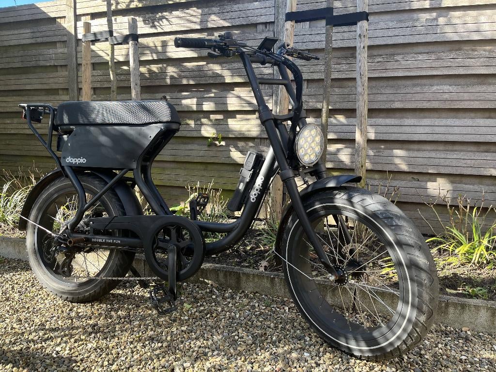 Doppio Classico D51 Fatbike E bike 2-persoons NwSt. 1708 km, Fietsen en Brommers, Elektrische fietsen, 51 tot 55 cm, Ophalen, Zo goed als nieuw