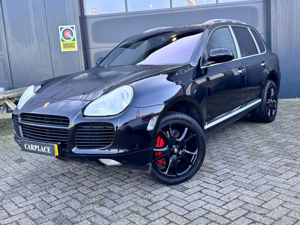 Porsche Cayenne 4.5 Turbo-Panoramadak, Auto's, Automaat, Cayenne, Gebruikt, Zwart