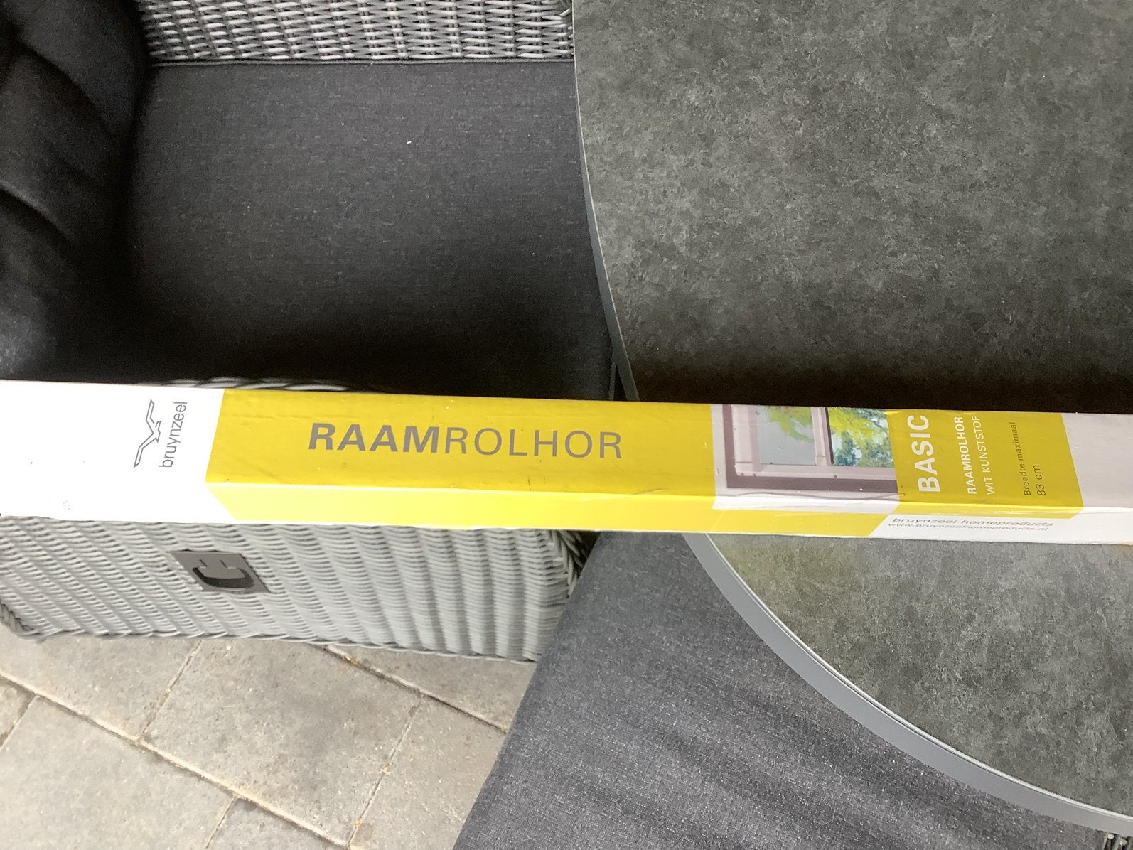 Raamrolhor, Ophalen, Nieuw