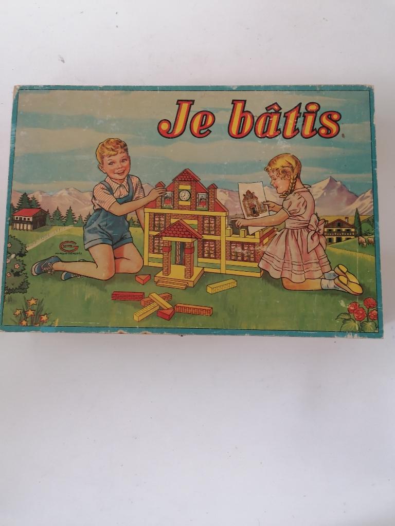oude blokkendoos, Antiek en Kunst, Ophalen of Verzenden