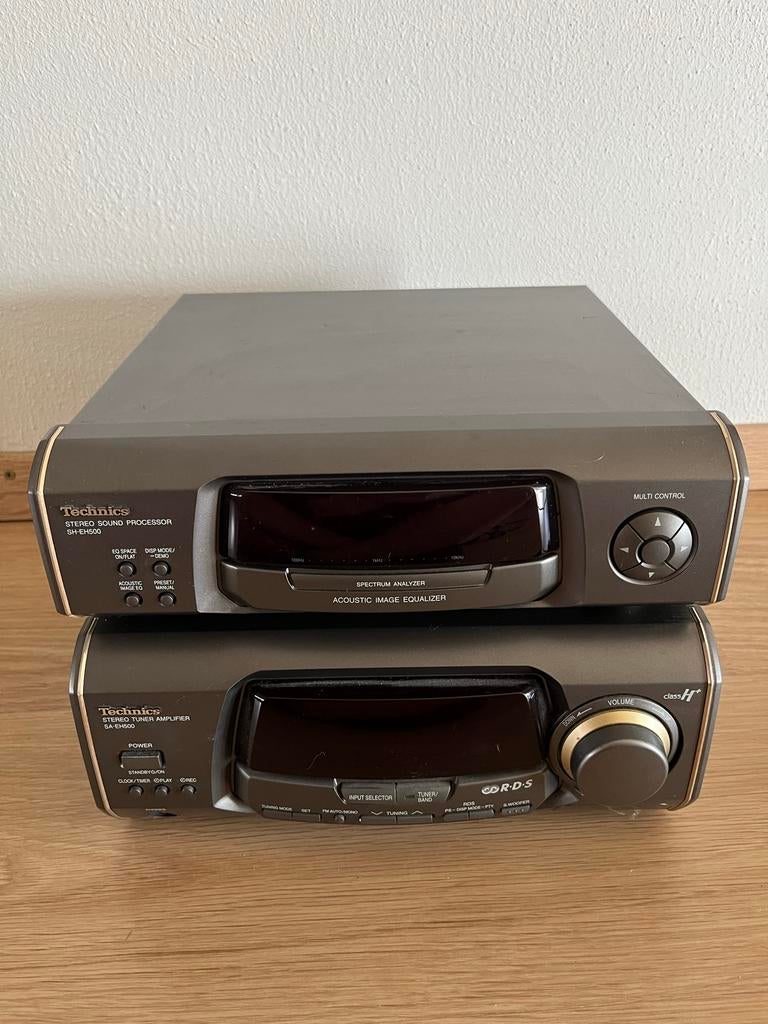 Technics Stereo Set SH-EH500 & SA-EH500 met afstandsbedienin, Overige merken, Gebruikt, Tuner of Radio, Losse componenten