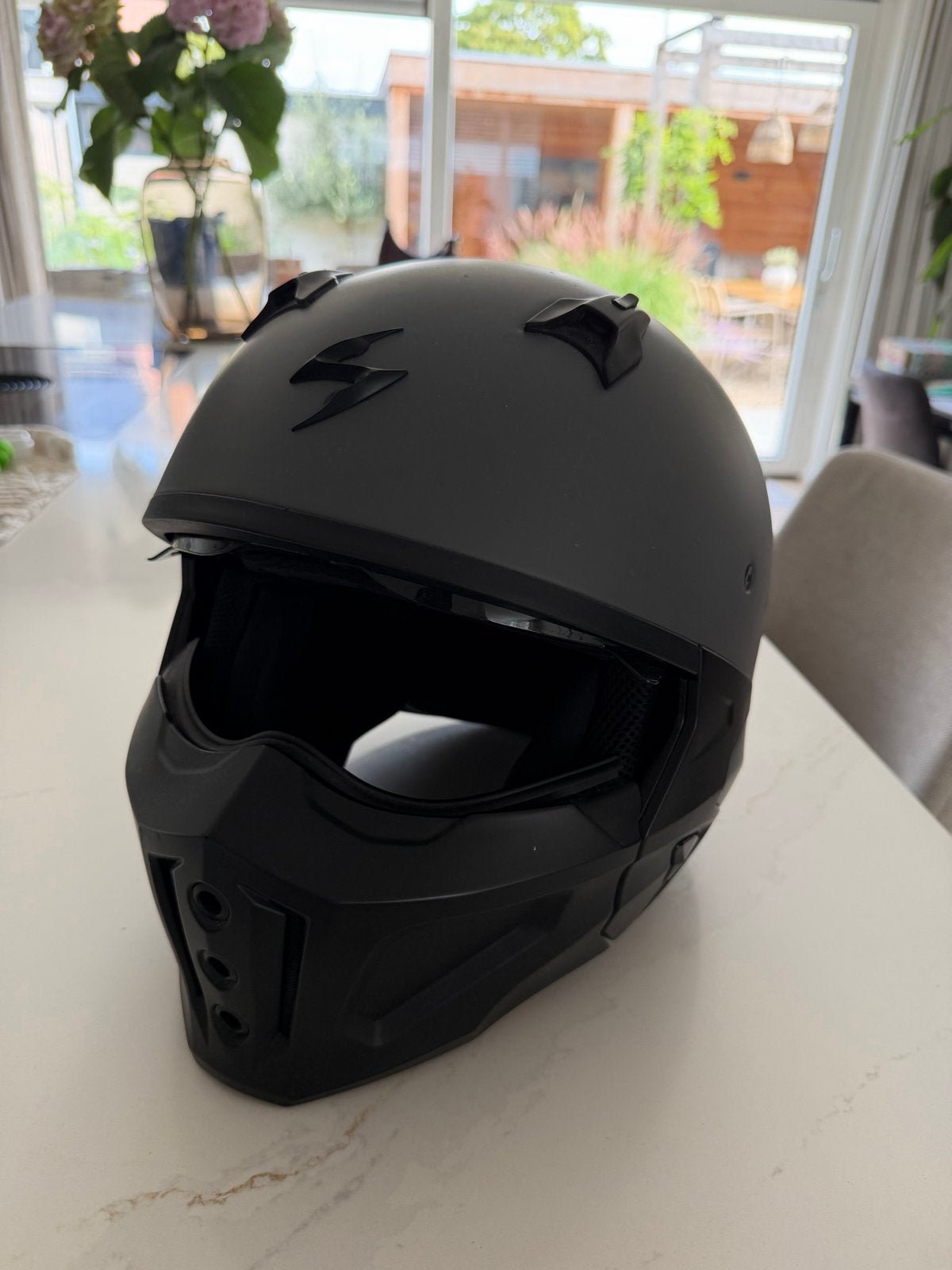 Scorpion combat-eXo Integraalhelm - Maat L, Heren, Integraalhelm, L, Tweedehands
