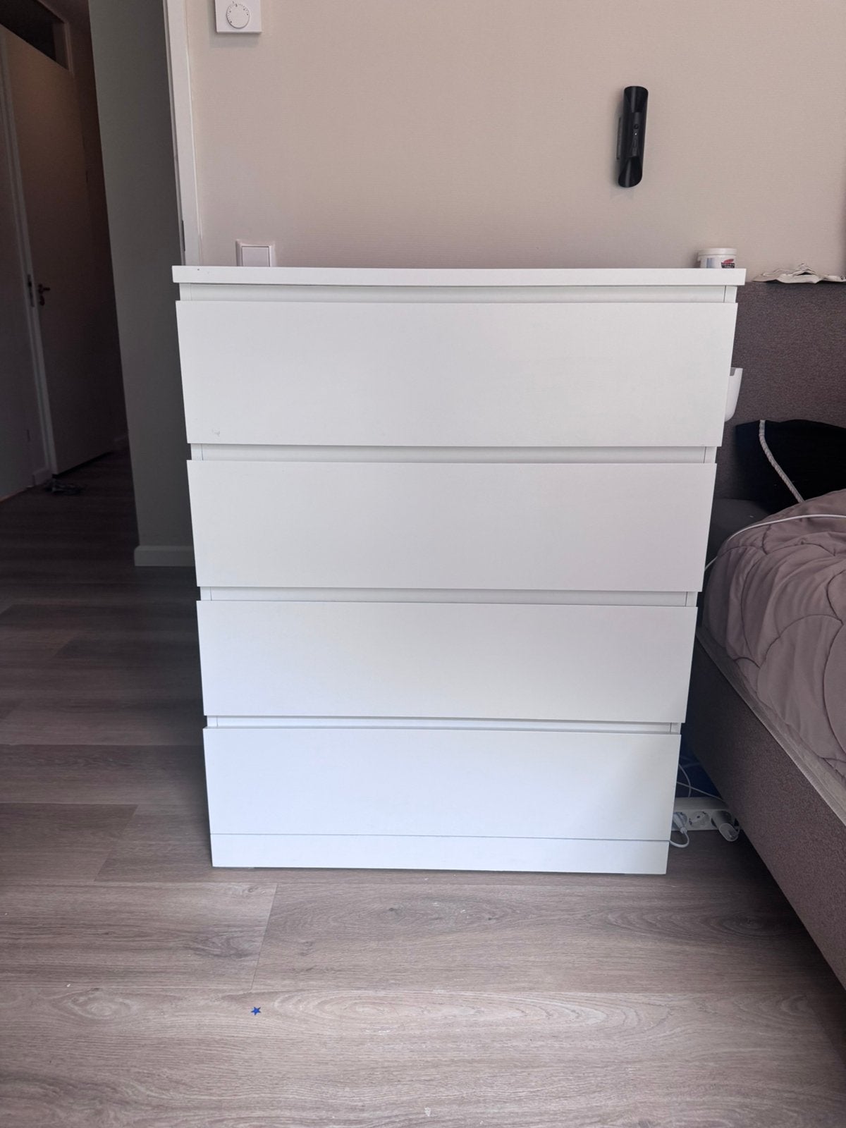 Malm ladekast, Ophalen, Gebruikt, 50 tot 100 cm, 3 of 4 laden