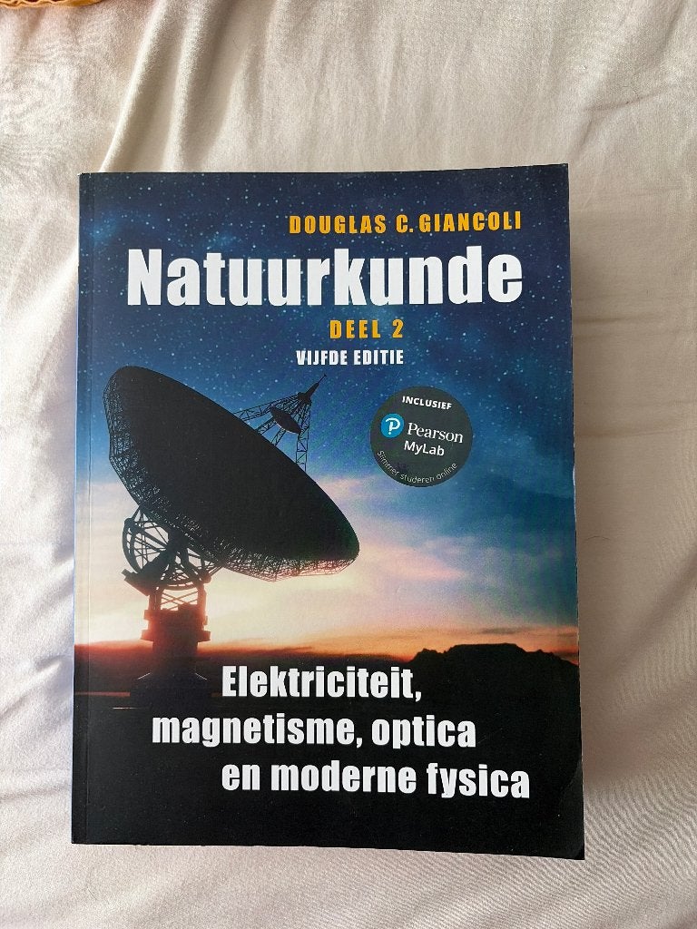 Natuurkunde deel 2, Ophalen of Verzenden, Beta, Zo goed als nieuw, HBO