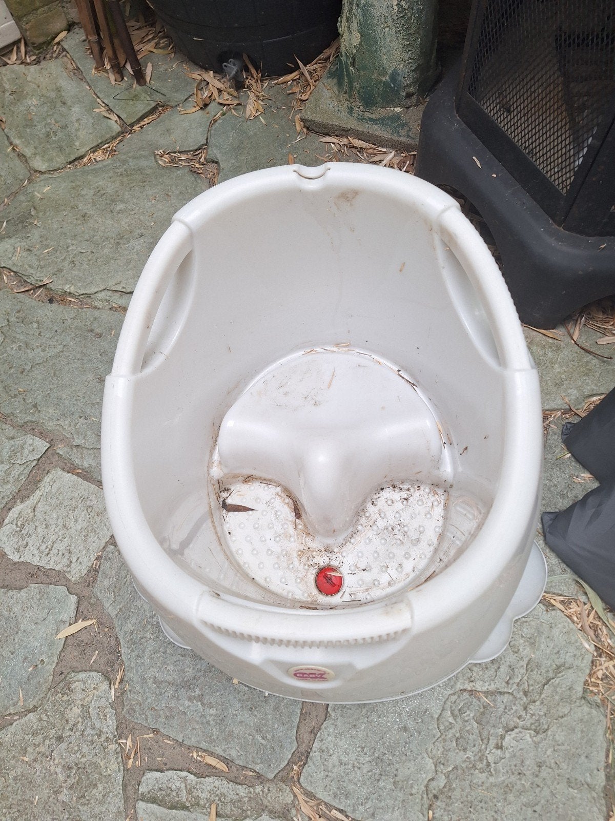 Kinder zitbadje - van Opla ok, gratis, Kinderen en Baby's, Ophalen of Verzenden, Gebruikt, Badje