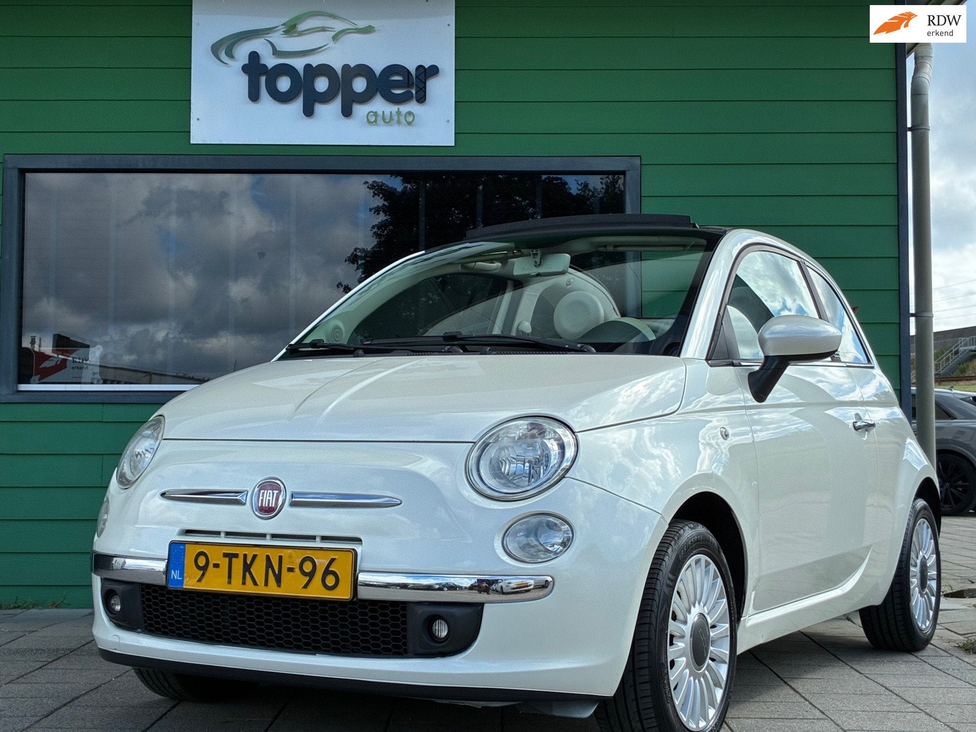 Fiat 500 C 0.9 TwinAir Pop|Cabrio|Elektr.ramen|PDC|LM-Velgen, Euro 5, 86 pk, Gebruikt, 31 €/maand