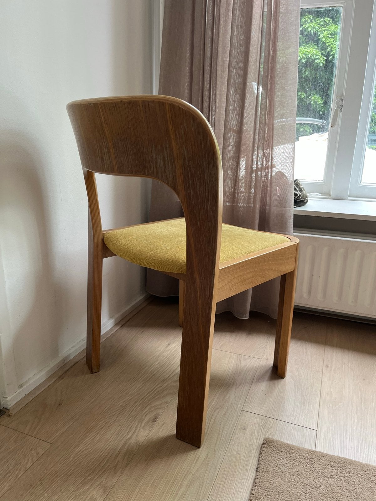 Vintage eettafel stoelen (2 stuks) - opknapper, Ophalen