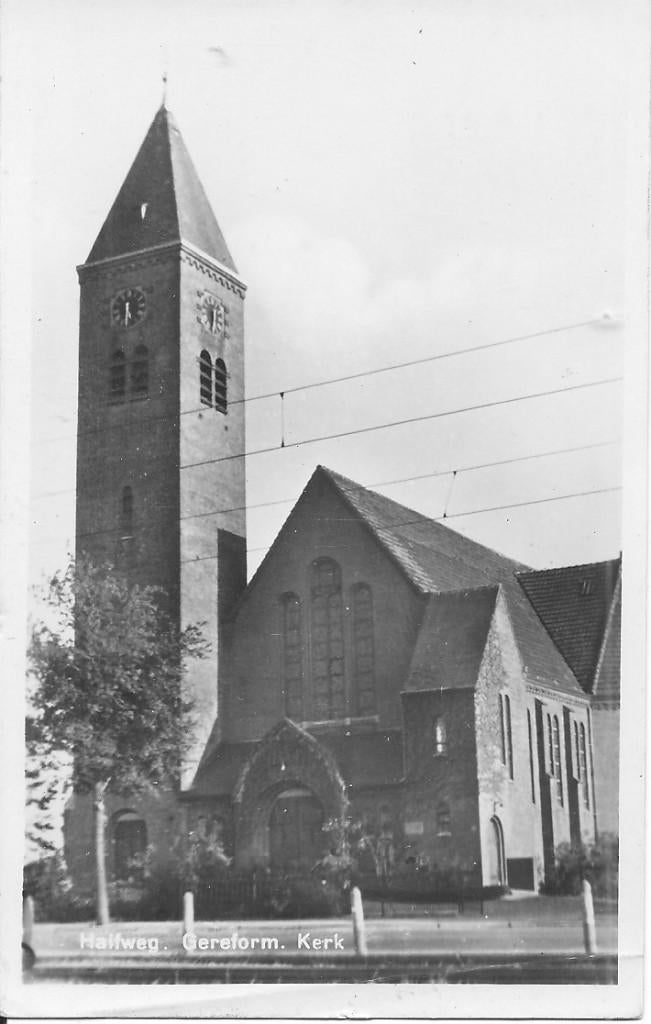 Halfweg Gereform. Kerk, Verzamelen, Ophalen of Verzenden, 1940 tot 1960, Ongelopen, Noord-Holland