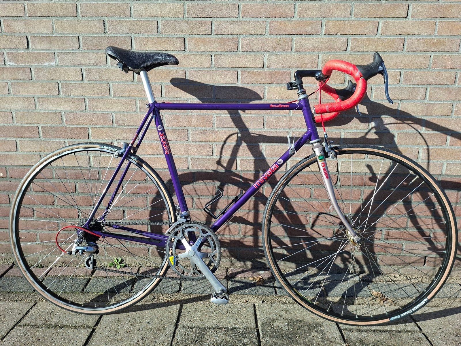 Koga Miyata GranSpeed racefiets - retro maat 58,  21vers, 28 inch, Velgrem, Ophalen of Verzenden, Zo goed als nieuw