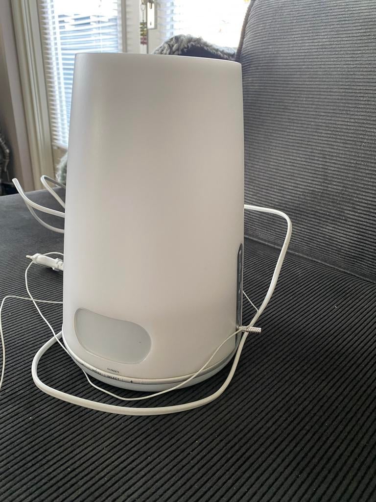 Philips wake-up light wekker HF3485 met mp3, Witgoed en Apparatuur, Wekkers, Ophalen of Verzenden, Zo goed als nieuw