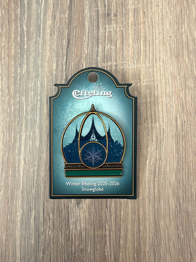 Efteling winter snowglobe 2025-2026 pin, Ophalen of Verzenden, Nieuw