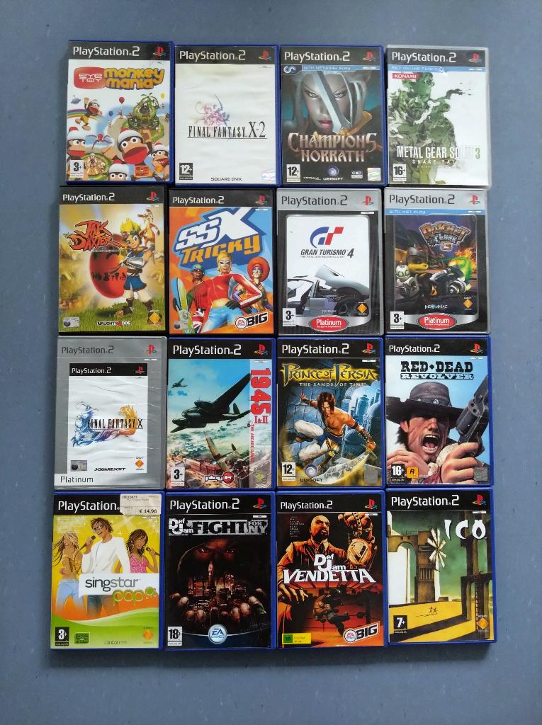 Diverse games voor Sony PlayStation 2 / PS2, Spelcomputers en Games, Avontuur en Actie, Gebruikt, 1 speler, Ophalen of Verzenden