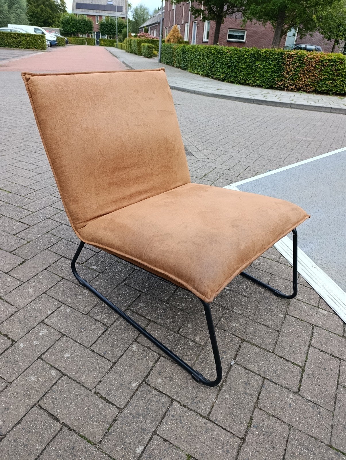 2 fauteuil stoeltjes, Ophalen of Verzenden, Bruin, Twee