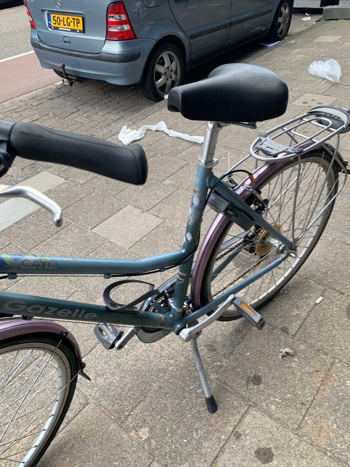 Oma fiets 28 inch Gazelle, 56 cm of meer, Ophalen, Gebruikt, Versnellingen