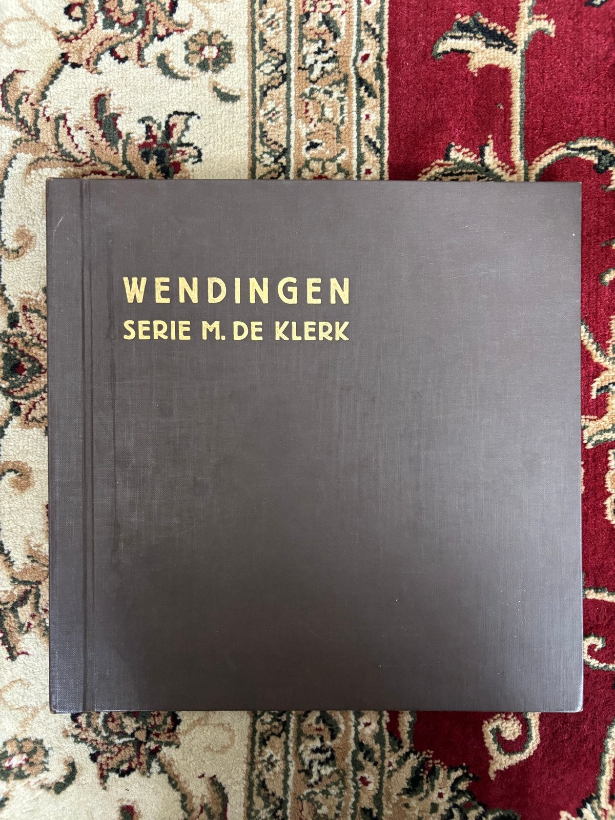 Wendingen Serie M. De Klerk - Architectuur en Kunst, Ophalen of Verzenden, Zo goed als nieuw, Architecten