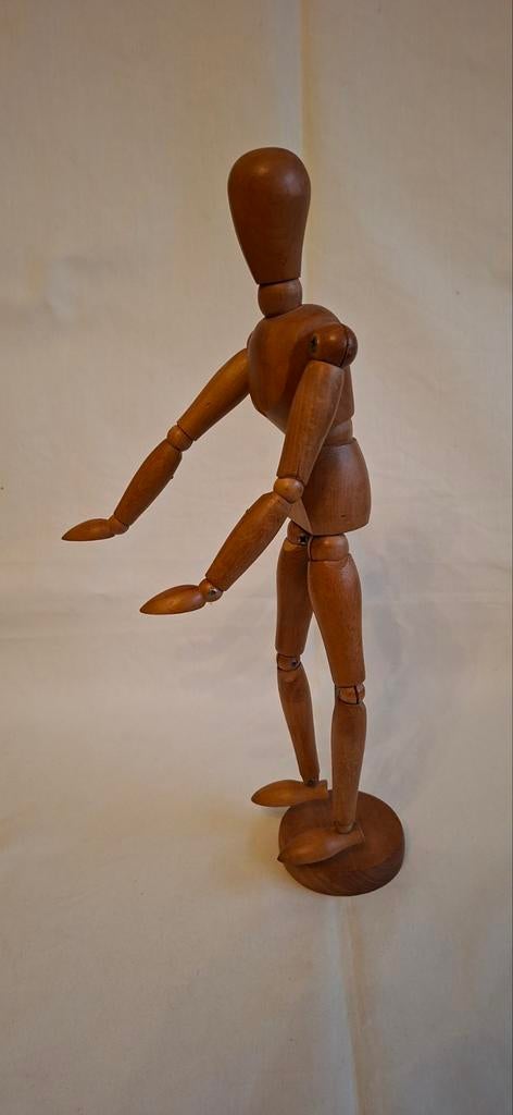 Houten Tekenpop - Verstelbaar voor Kunst en Decoratie, Hobby en Vrije tijd, Tekenen, Ophalen of Verzenden