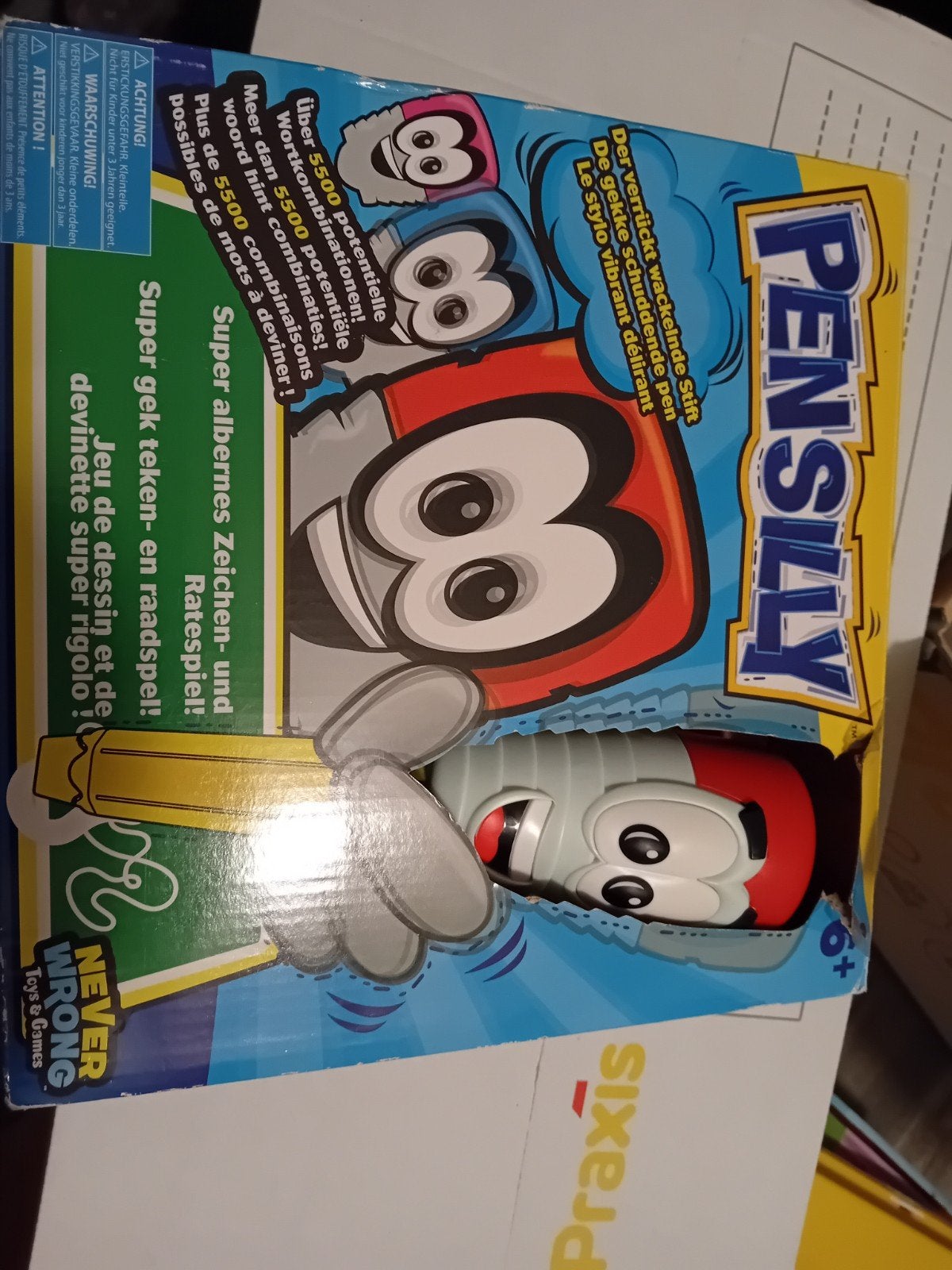 Pensilly: Leuk tekenspel voor urenlang speelplezier!, Ophalen, Zo goed als nieuw, Jongen of Meisje