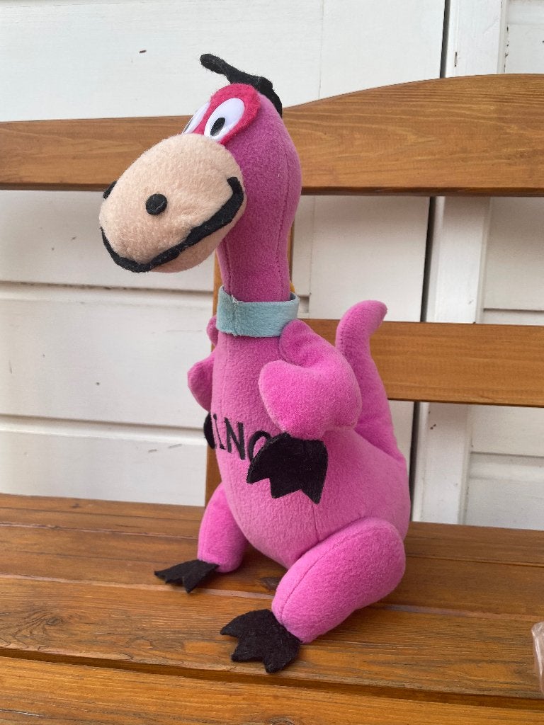 Knuffel Dino / Dinosaurus van de The Flintstones, Verzamelen, Ophalen of Verzenden, Overige figuren, Zo goed als nieuw, Beeldje of Figuurtje