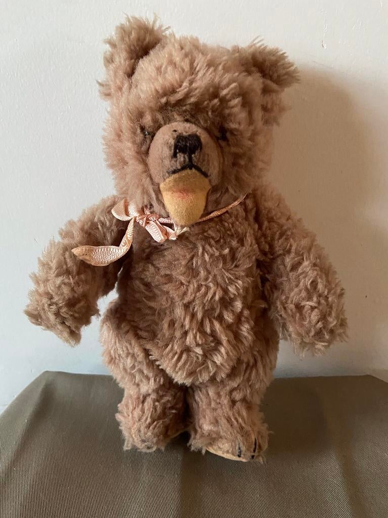 Hermann Zotty teddybeer, dralon, Verzamelen, Beren en Cherished Teddies, Ophalen of Verzenden, Zo goed als nieuw