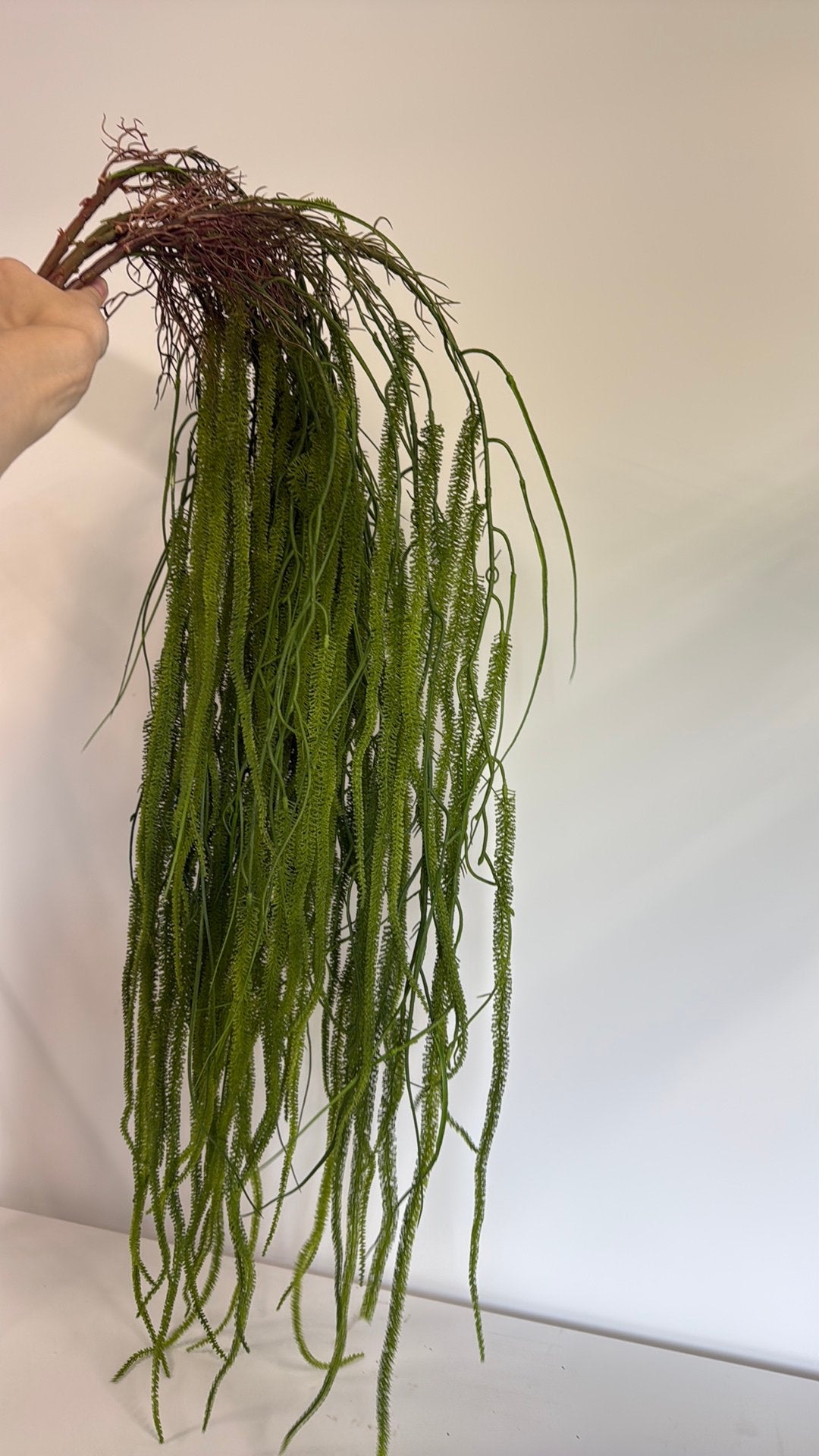 5 x Emerald kunst Amaranthus 140 cm, Binnen, Groen, 140 cm, Nieuw