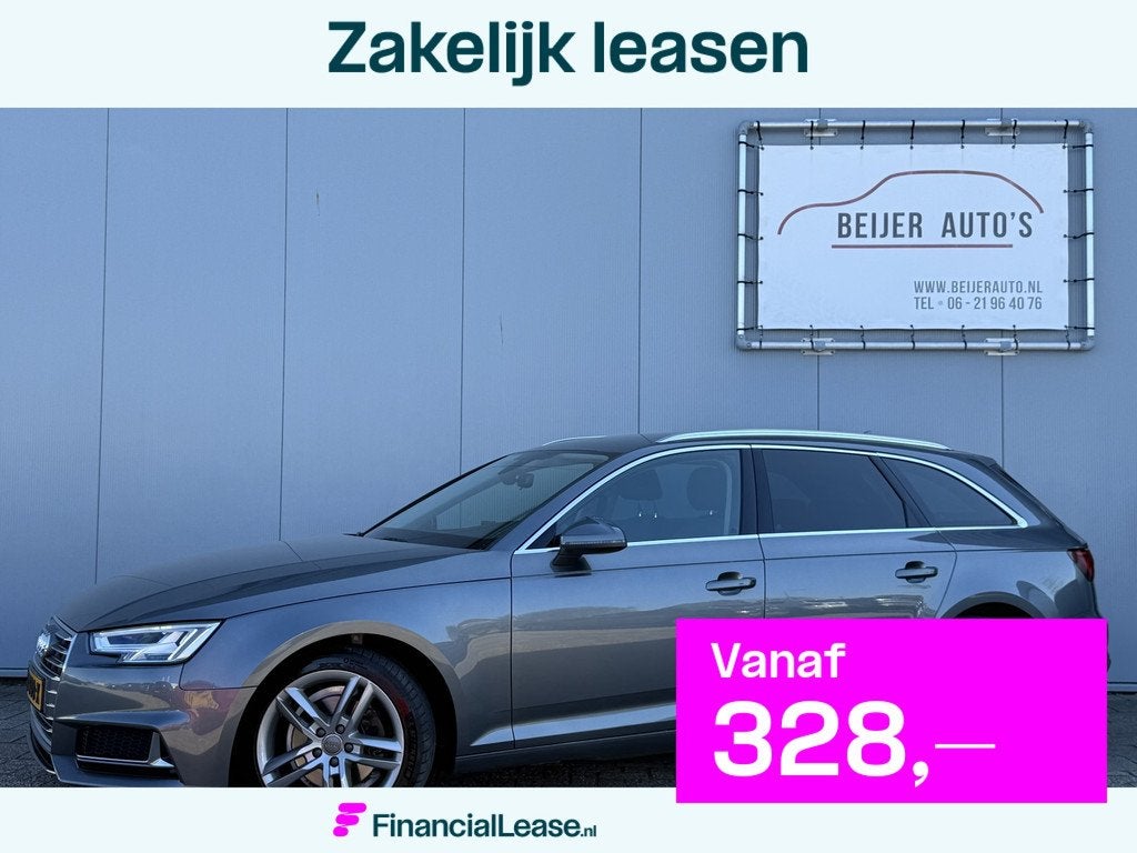 Audi A4 Avant 35 TFSI Sport Lease Edition Automaat/Apple Car, Stof, Gebruikt, Euro 6, 4 cilinders