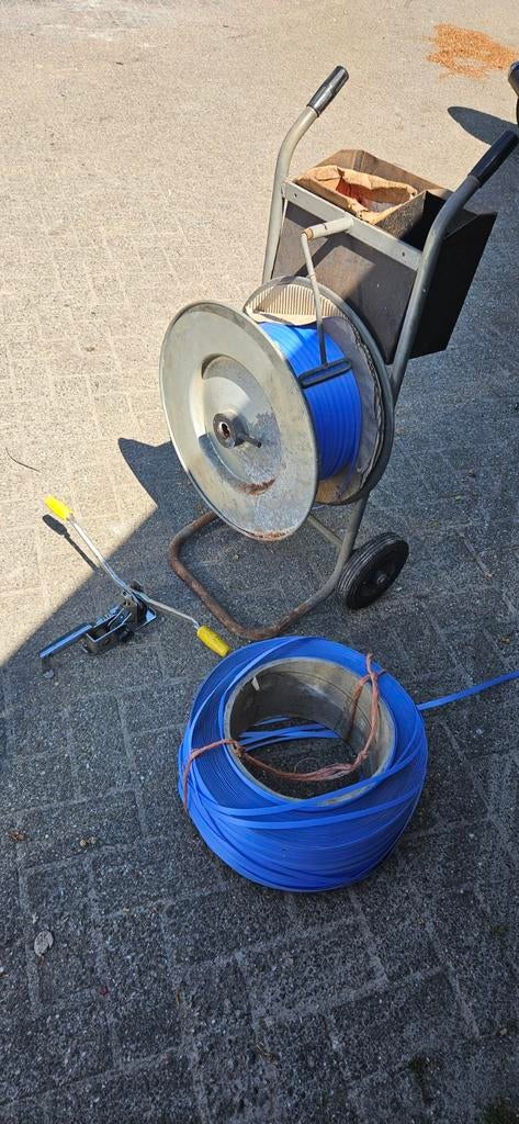 Inbindapparaat strapapperaat met lint, Ophalen of Verzenden, Gebruikt