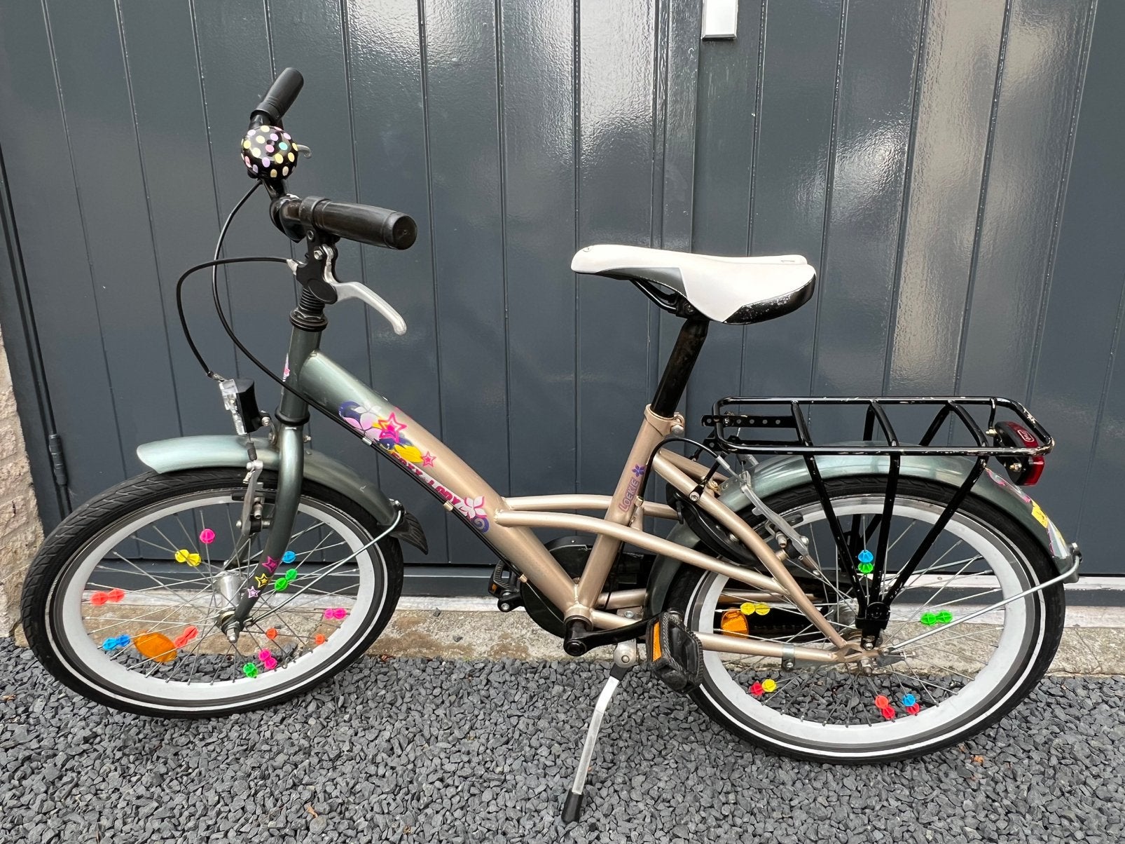 Meisjesfiets Loekie 20 inch, Ophalen, Gebruikt, Terugtraprem, 20 inch