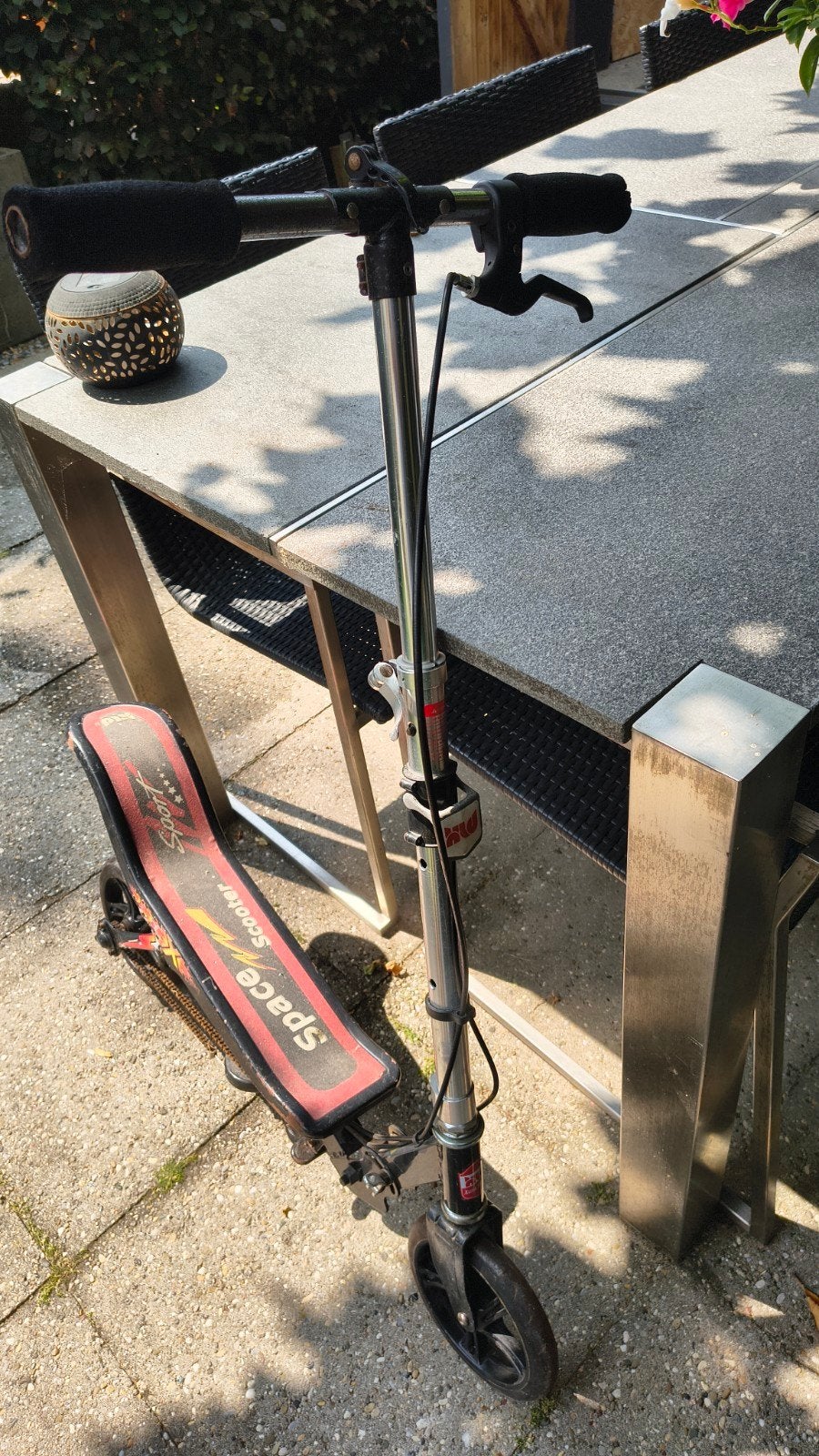 Space Scooter - Kan nog prima een ronde mee!, Fietsen en Brommers, Steps, Ophalen, Gebruikt, Gewone step, Space Scooter