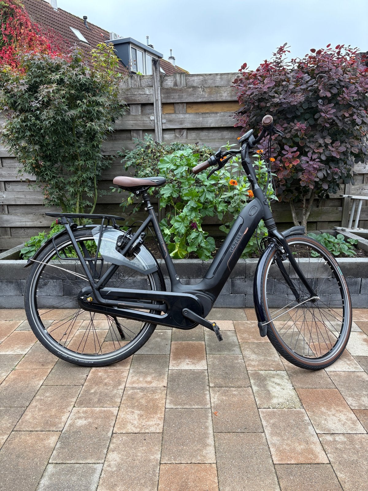 Gazelle Grenoble C8 HMB E-bike - Frame 57cm, Ophalen, Gebruikt, 50 km per accu of meer, 55 tot 59 cm