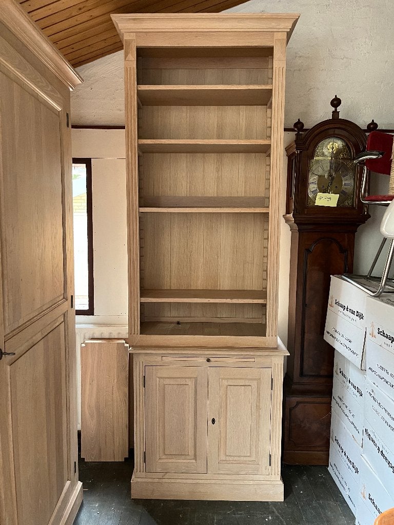 handgemaakte eikenhouten kasten, Ophalen, Eikenhout, 50 tot 100 cm, Zo goed als nieuw